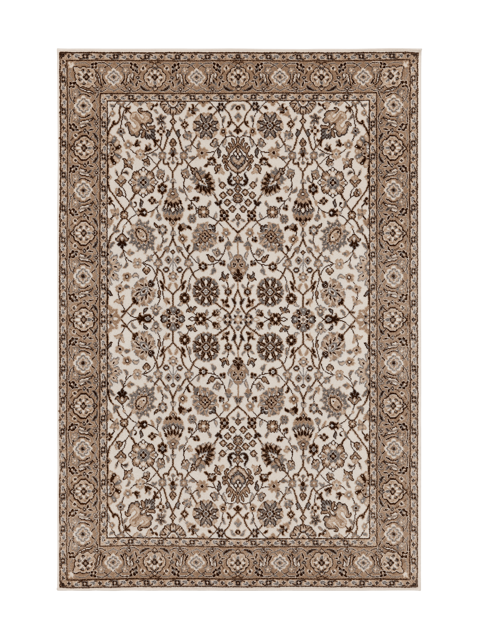 109266-1001; Vallila Kaneli-matto Beige-valkoinen / 133x190 cm 