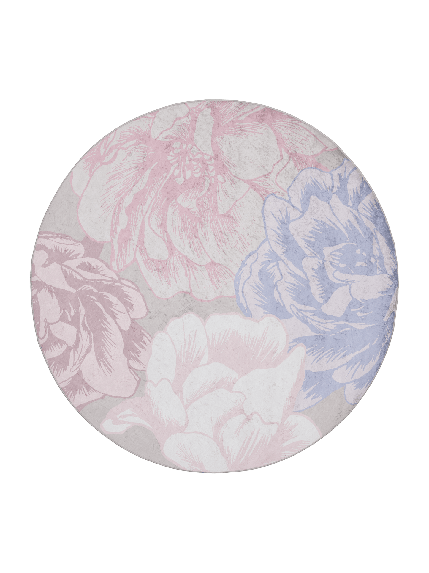108759-4010; Vallila Juhannusruusu-matto Pastelli / Ø160 cm 