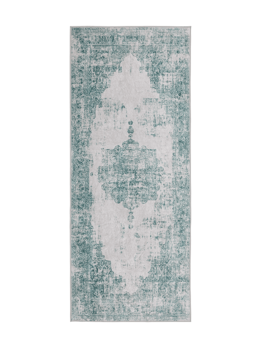 105835-7100; Vallila Topaasi-käytävämatto Salvianvihreä / 80x200 cm 
