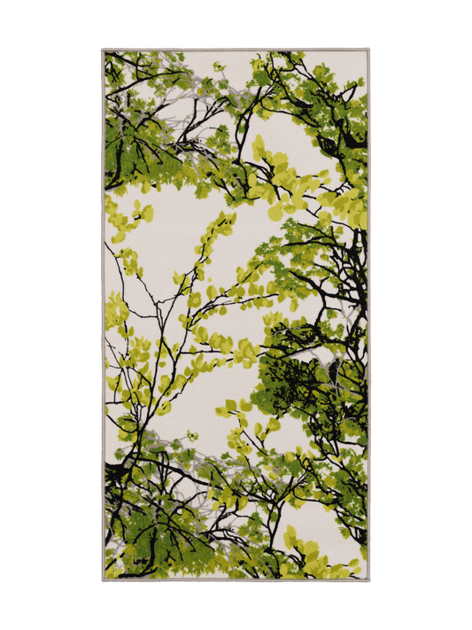 104547-02; Vallila Retriitti-käytävämatto Vihreä / 80x160 cm 
