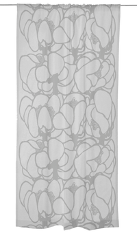 107217-168; Vallila Makeba-valoverho Harmaa / 140x250 cm 