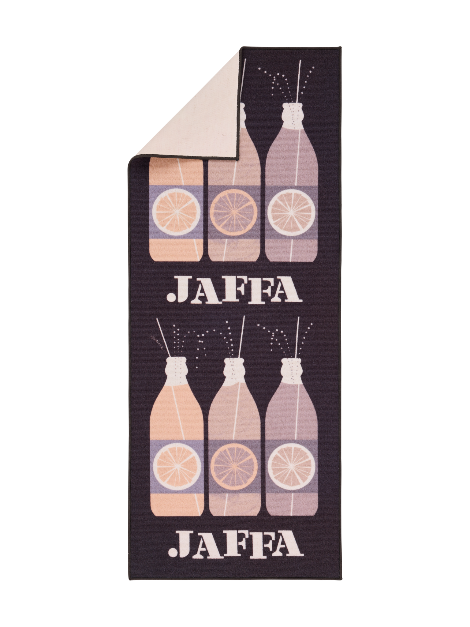 108739-9803_2; Vallila Jaffa-käytävämatto Harmaa-beige / 80x200 cm 