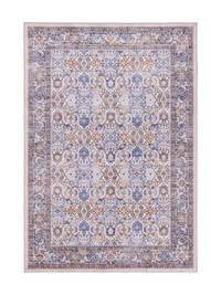 108334-1064; Vallila Jalokivi-matto Beige-sininen / 140x200 cm 