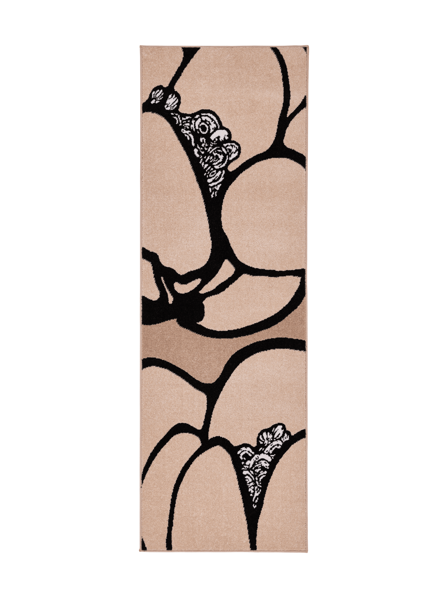 108900-1000; Vallila Juhla Makeba -käytävämatto Beige / 80x230 cm 