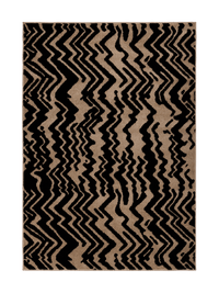 109364-1099; Vallila Zebra-matto Beige-musta / 160x230 cm 