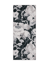 108768-9901; Vallila Romanssi-käytävämatto Musta-valkoinen / 80x150 cm 
