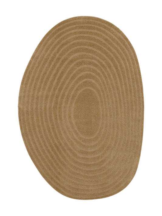 109120-1000; Vallila Vuosirenkaat-matto Beige / Ø160x229 cm 