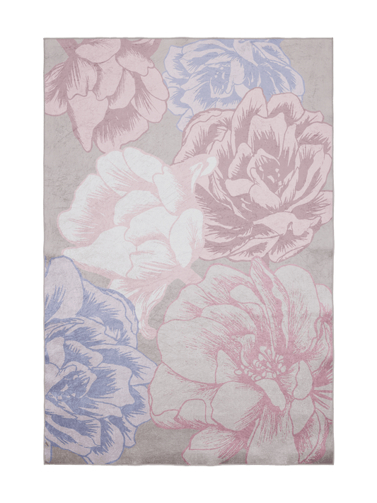 108757-4010; Vallila Juhannusruusu-matto Pastelli / 140x200 cm 