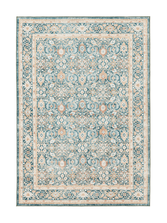 108334-7464; Vallila Jalokivi-matto Turkoosi / 140x200 cm 
