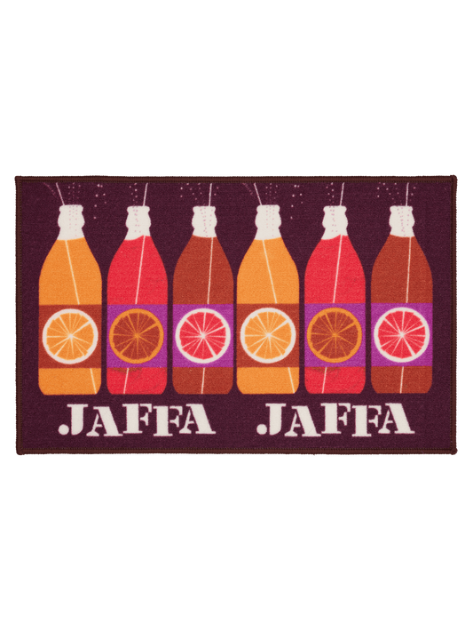 108738-4900; Vallila Jaffa-kynnysmatto Viininpunainen / 50x80 cm 